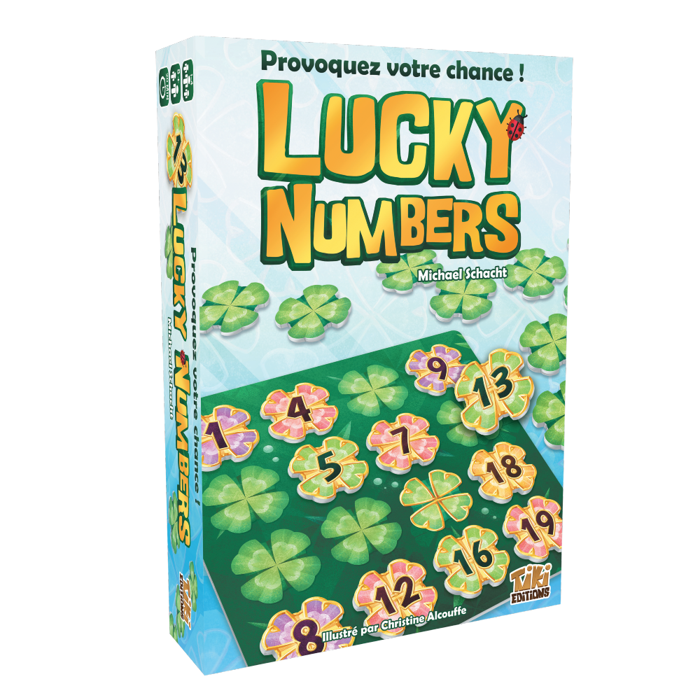 Fichier STL Boîte pour jetons de jeu de société Lucky Numbers avec